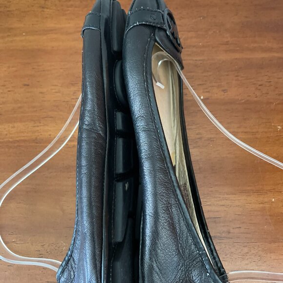 Michael Kors Womens Black Leather Fulton Moc Ballerina Ballet Flats Size 8.5M - Picture 7 of 14